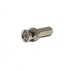 BNC Connector Screw-On Plug for RG58 Cable