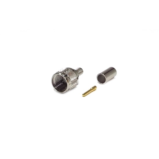 Mini UHF Crimp Plug for RG58 Cable