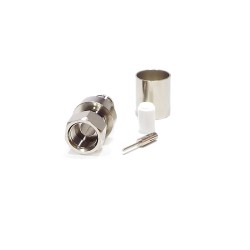 F Type Connector Crimp Plug for RG11 Cable