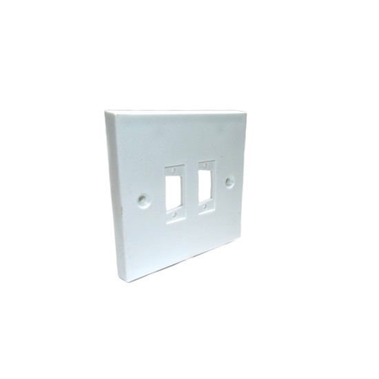 Faceplate Double 9 Way D Type (D9)
