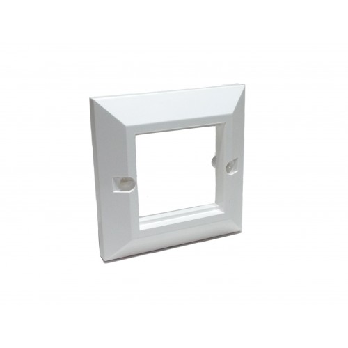 Faceplate bevelled single gang excel 100 712 