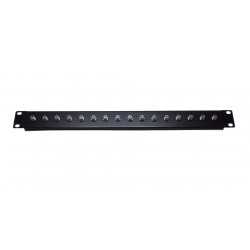 16 Way Loaded Patch Panel F Type RF