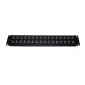 32 Way Loaded Patch Panel BNC