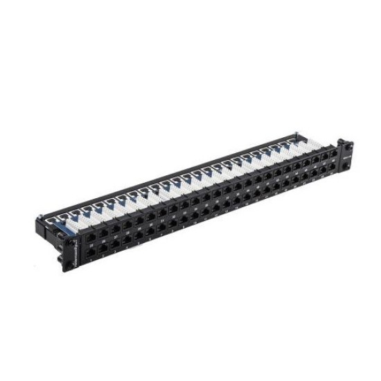 Ultima Patch Panel Cat6 HD Unshielded 48Port Right Angle