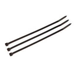 Black Cable Ties 300mm (Pack of 100)