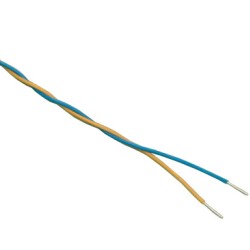 CW1423 0.5mm 2 Wire Jumper Blue/Yellow Cable (100m Drum)