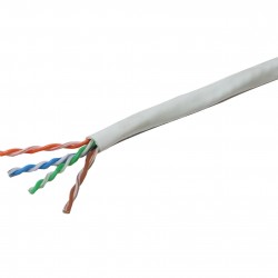 Cat 6 UTP White LSF Patch Cable
