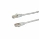 Patch Lead Grey Booted RJ45 Cat 6A/Cat6A
