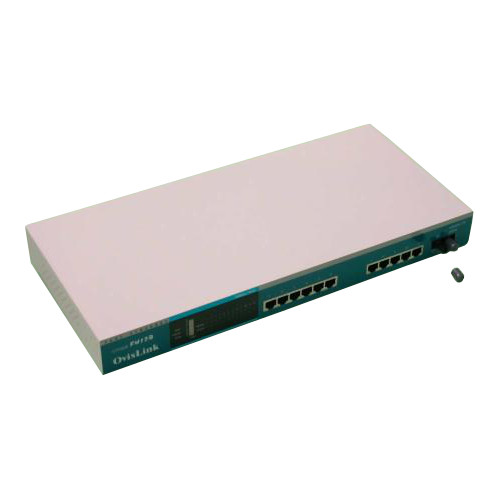 12 Port Switch 100 Base TX with Twin Fibre Ports