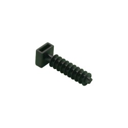 Masonary Wall Plug Cable Ties - Plastic (Pack of 100)