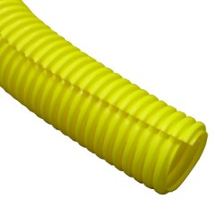 Flexible 20mm Yellow Split Conduit 100m
