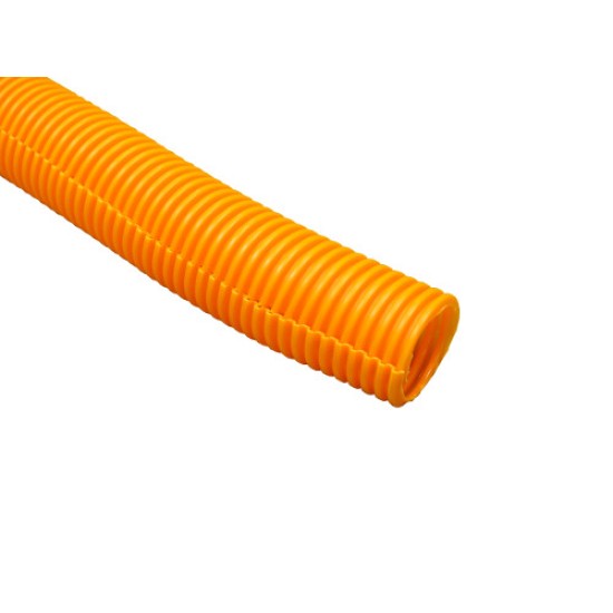 Flexible 25mm Orange Split Conduit 50m