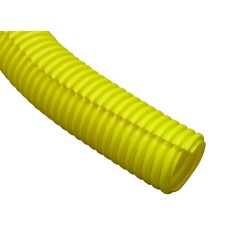 Flexible 25mm Yellow Split Conduit 50m