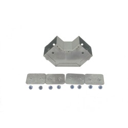 Galvanised Trunking 50mm x 50mm External Angle