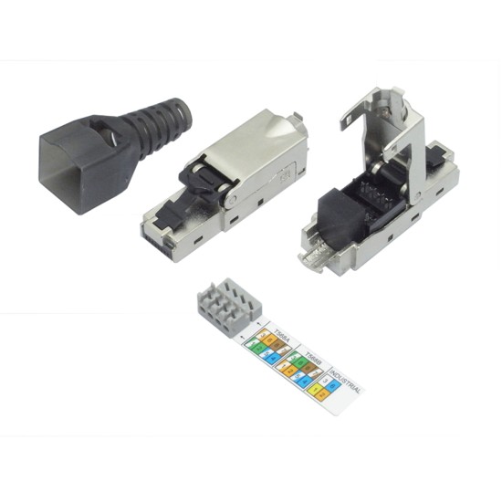 Ultima Cat6A Shielded Field Termination RJ45 Plug